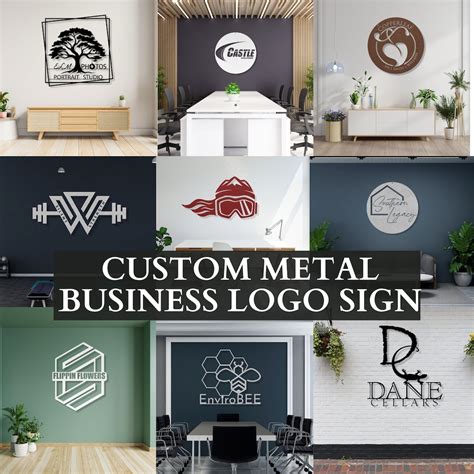 Custom Metal Sign / Your Custom Text Metal Sign / Your Logo Sign ...