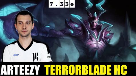 Arteezy Playing Terrorblade Hc E Dota Highest Mmr Match Dota