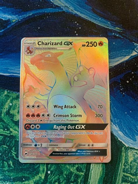 Charizard GX Burning Shadows 150 147 Value 57 00 3 075 00 MAVIN