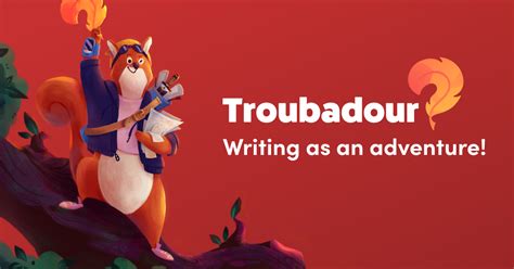 Troubadour - We inspire children to love writing