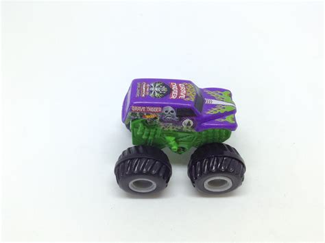 JULIAN S HOT WHEELS BLOG Grave Digger Purple Version Monster Jam Mini Mystery Trucks