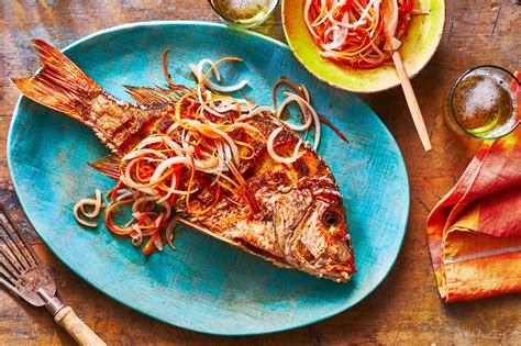 Kwame’s Escovitch Snapper Recipe - Kwame Onwuachi