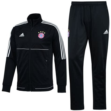 Chandal De Entreno Bayern Munich Negro Adidas Sportingplus Net