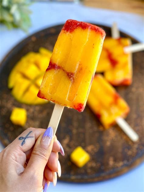 Mango And Chamoy Paletas