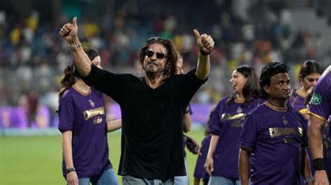 Shah Rukh Khan Celebrates Kkr S Ipl Title Win