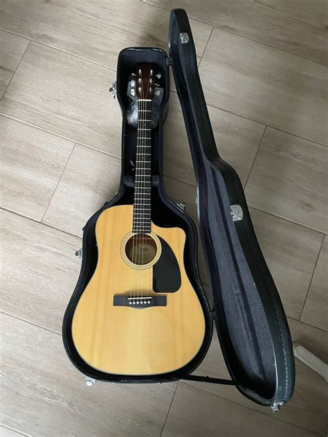 Fender Cd Ce Acoustic Electric Guitar Hobbies Toys Music Media