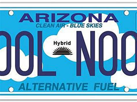 Arizona Hits Brakes On Energy Efficient License Plate Program