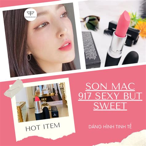 Son MAC Sexy But Sweet Hồng San Hô Hot Nhất Hiện Nay