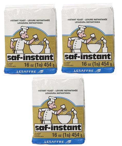 Buy LeSaffre Saf Instant Yeast Gold 16 Oz Pack Of 3 Online In India