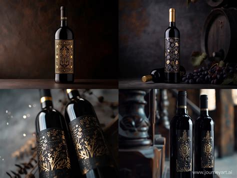 Luxurious Wine Elegance Captivating Commercial Photography Of A