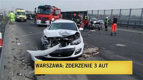 Bemowo kraksa przy ważnym skrzyżowaniu TVN Warszawa