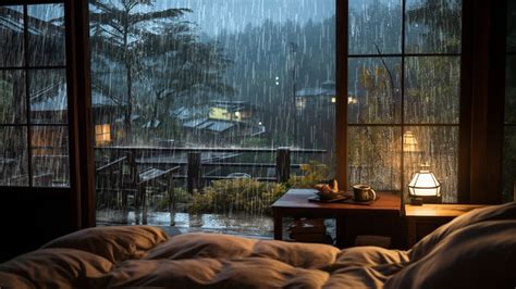 5M Soothing Rain Sounds Come In To The Bed And Close Your Eyes To