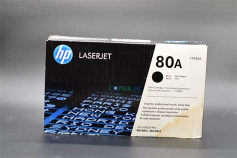 HP 80A Black Original LaserJet Toner Cartridge • Copier.Pk