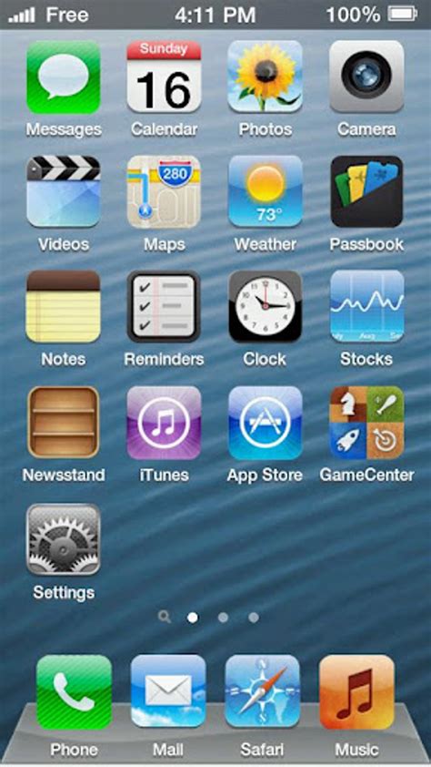 iPhone 5 Screen voor Android - Download