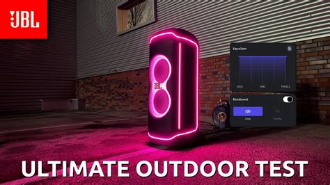 JBL Partybox Ultimate Outdoor Test YouTube