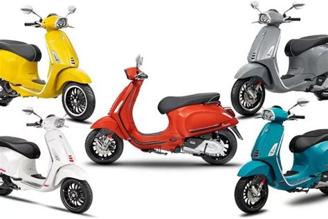 UPDATE Daftar Motor Vespa Matic Terbaru Oktober 2022 Harga Mulai Rp40