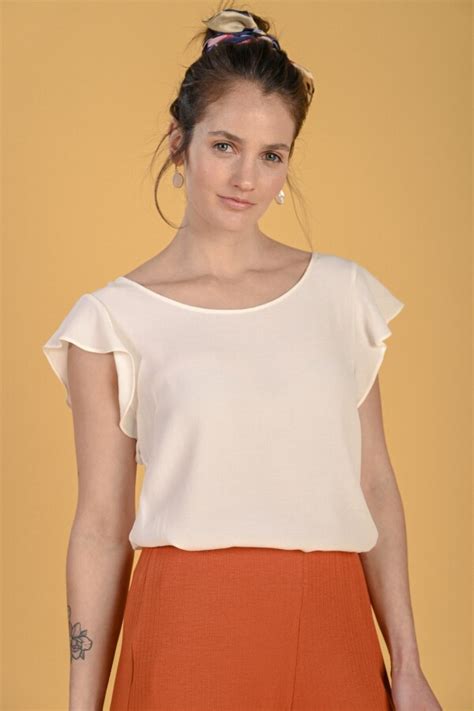 Blusa Combinada Nácar Lemon