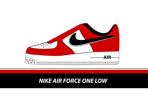 Air Force One Low Shoe - Download Free Vector Art, Stock Graphics & Images