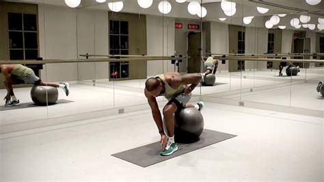 Try This Exercise Ball Workout to Seriously Elevate Your Stability