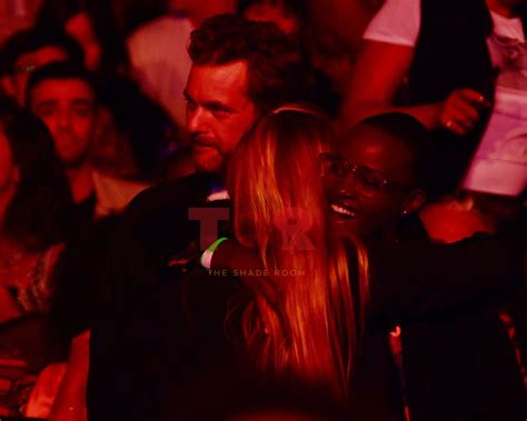 Joshua Jackson & Lupita Nyong'o Seen At Janelle Monáe Show