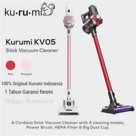 Jual Kurumi Kv Rose Gold Cordless Stick Vacuum Cleaner Kv