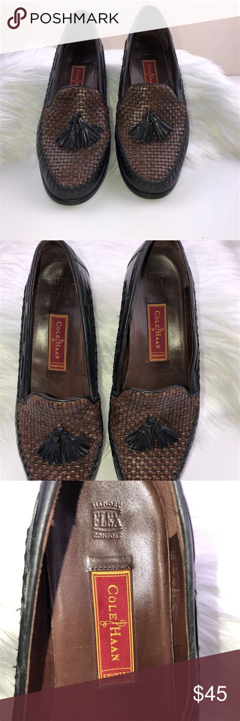 Cole Haan Country Tassel Woven Loafers Cole Haan Shoes Leather Loafers Loafers