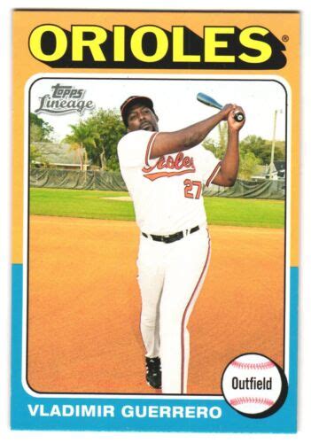 Vladimir Guerrero Topps Lineage Mini Ebay