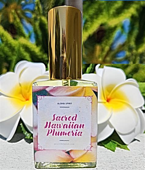 Sacred Hawaiian Plumeria Perfume