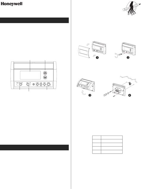 Honeywell Thermostat Rth230b User Guide