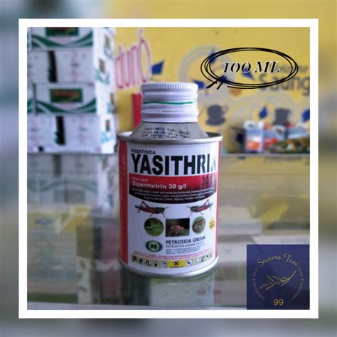 Insektisida Yasitrin 30EC 100ML Bahan Aktif Sipemetrin Lazada