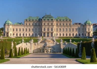 Belvedere Palace Vienna Austria Stock Photo 56143009 | Shutterstock