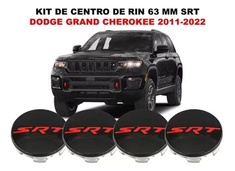 Kit De Centros De Rin Grand Cherokee Mm C Rojo Env O Gratis