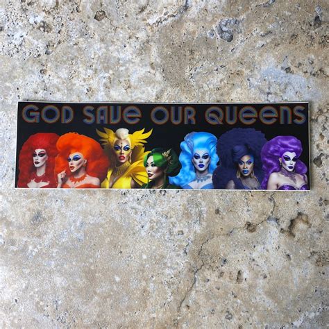 Pride Bumper Sticker Gay Pride Sticker Drag Is Not A Crime Etsy