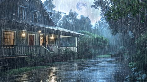 LLuvia Relajante Anti Estres Para Calmar La Mente Lluvia Torrencial Y