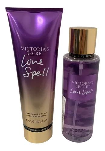 Set Victoria S Secret Crema Y Body Locion Love Spell Meses Sin Intereses