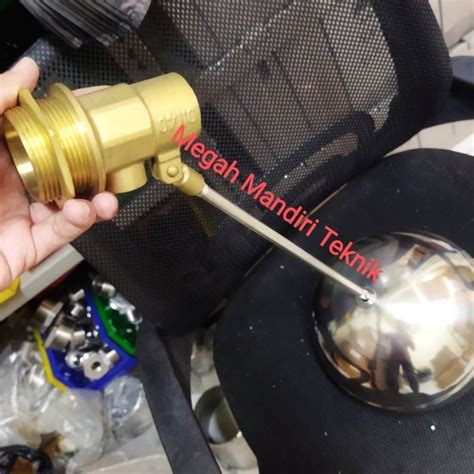 Jual Floating Valve Pelampung Tangki Kuningan Pelampung Bola Stainless