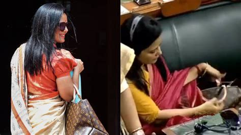 Mahua Moitra Reacts To Video Of Her Hiding Expensive Bag Jhola Leke