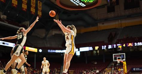 Mara Braun ties it, Amaya Battle wins it for Gophers against Purdue - Sports Illustrated ...