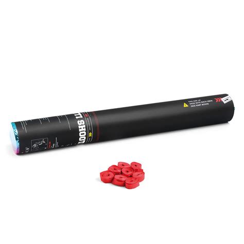 The Confetti Maker Handheld Cannon 50 Cm Streamer Red Handheld