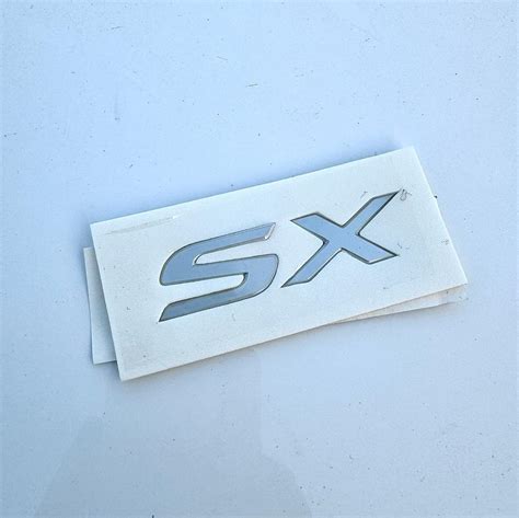 CRETA “SX” LOGO Original Hyundai Part – Silver 2024 Facelift – Fame of Cars