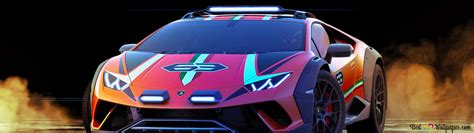 Modified Lamborghini sports edition 4K wallpaper download