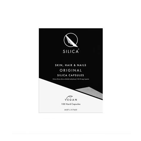 Qsilica Skin Hair And Nails Original 100 Hard Capsules Shop And Dispatch