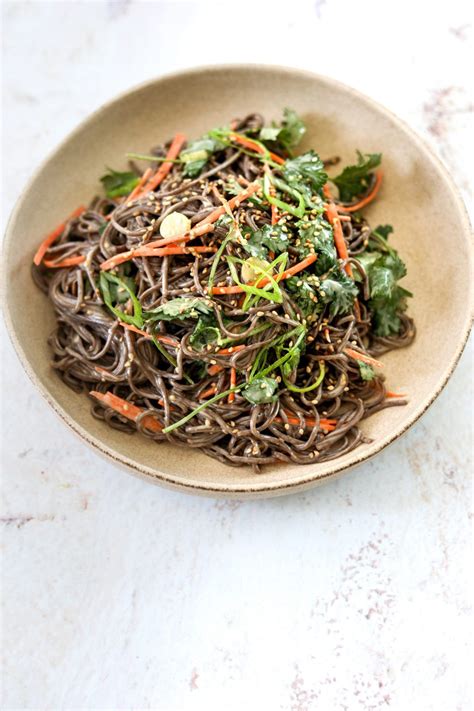 Miso Tahini Soba Noodles Craving California A Perfect Summer Salad