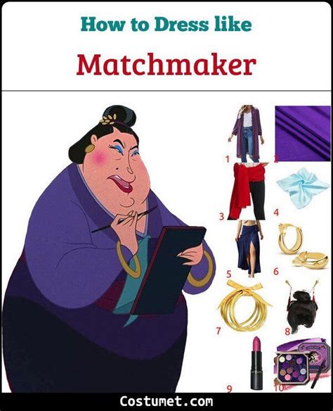 Matchmaker (Mulan) Costume for Cosplay & Halloween | Mulan costume, Disney halloween costumes ...