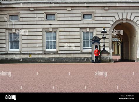 The Iconic Queens Guard At Buckingham Palace And The Tower Of London