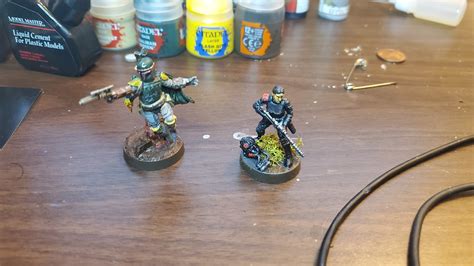 Latest painted Legion miniatures. Just got into painting/Legion over ...