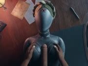 Atomic Heart No Hands Black Guy Tits Fuck Robot Girl Big Boobs Cum On The Face Titjob Animation