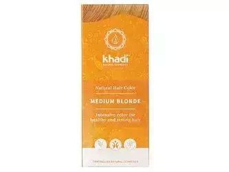 Khadi Natural Hair Colour Medium Blonde Naturalna Zio Owa Farba