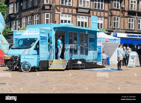 Diabetes UK Healthy Lifestyle Roadshow Stock Photo - Alamy