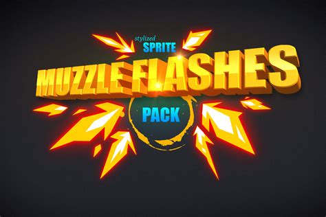 Sprite Muzzle Flashes 2d Textures And Materials Unity Asset Store